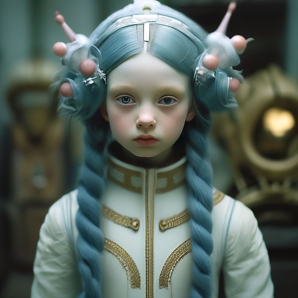 Очень странная девочка. 