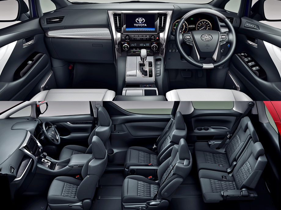 Интерьер Toyota Alphard