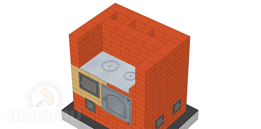 Печь шведка своими руками: кладка, чертежи, порядковки