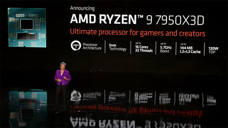 Презентация Ryzen 9 7950X3D