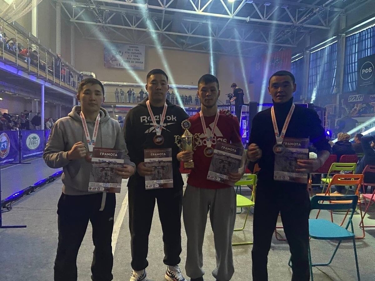  Призёры чемпионата и первенства СФО по ММА.