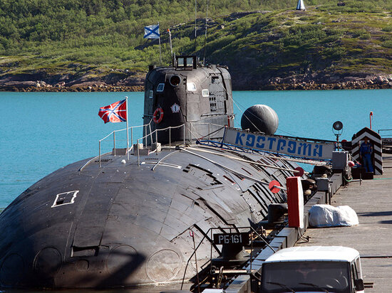     Атомная многоцелевая подводная лодка «Кострома» проекта 945 «Барракуда». / Из личного архива