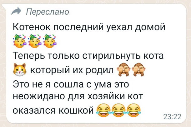 Скриншот сообщения в соцсетях