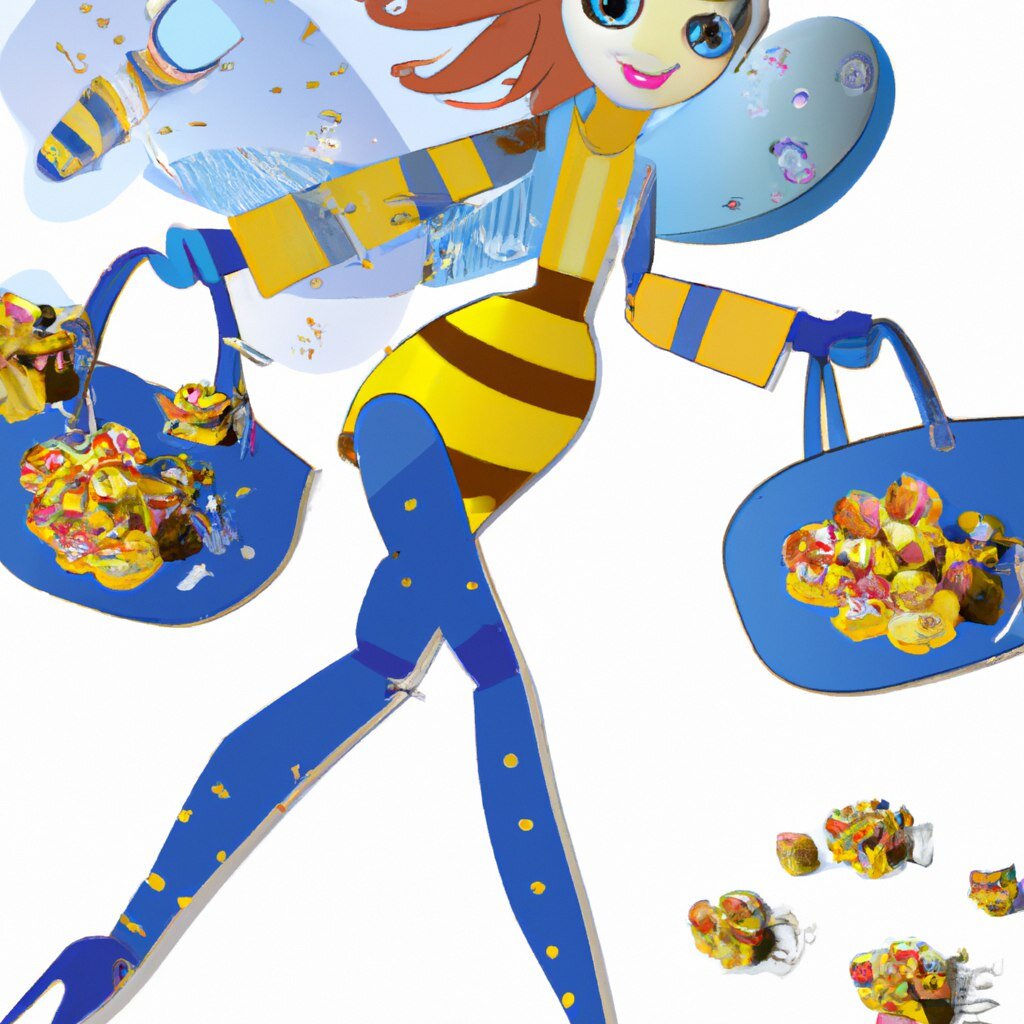 Пчёла приносит пчелопродукты )