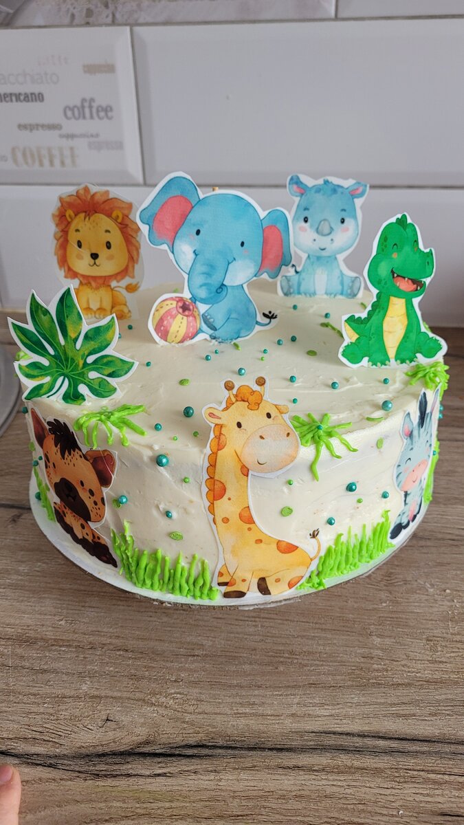 Торт на день рождения сына!