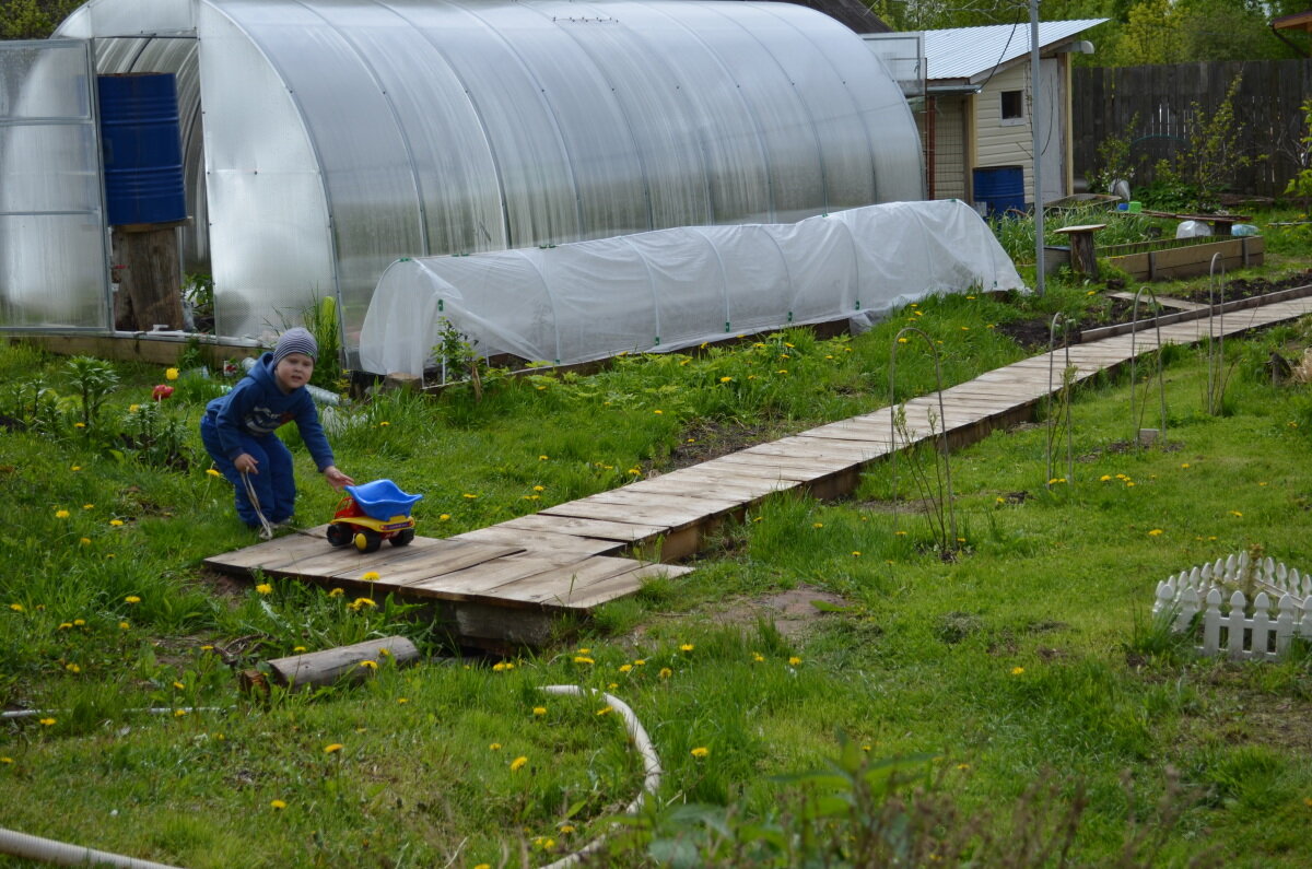 Выровняли, ходить удобно