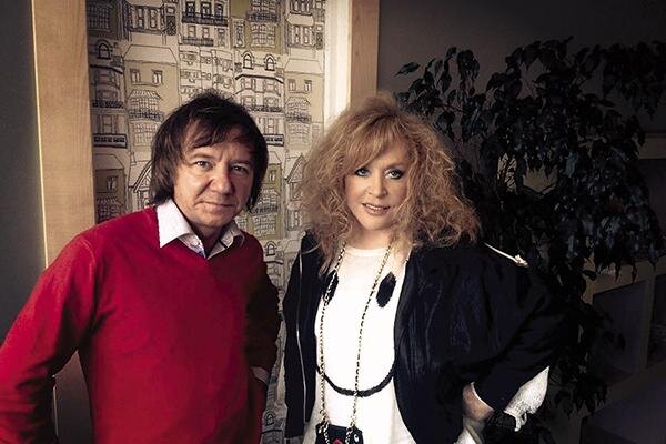    Михаил Гребенщиков и Алла Пугачева