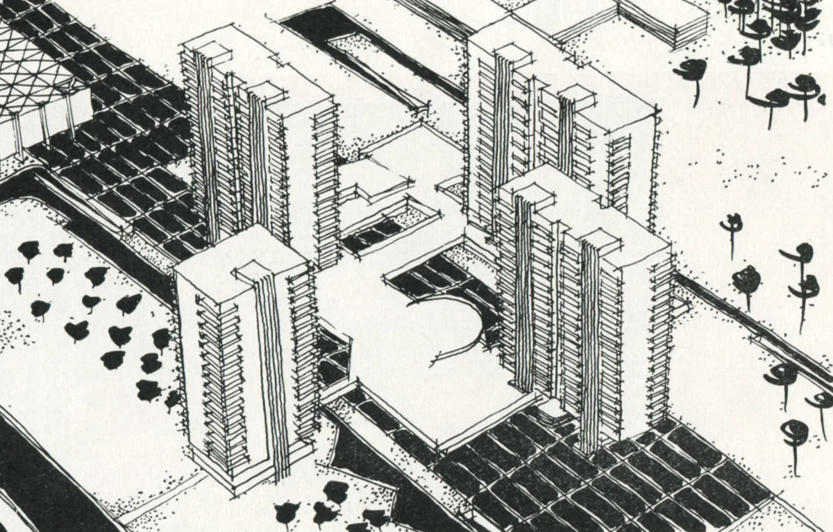 Эскиз квартала Ледедь