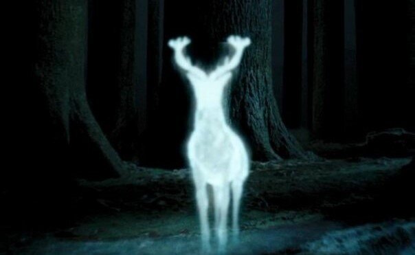 Кадр из фильма «Гарри Поттер и узник Азкабана». Когда Гарри и Гермиона возвращаются в прошлое, чтобы все переиграть, патронус в виде оленя уже исчезает и выглядит как обычная вспышка света. Магия монтажа, не иначе.