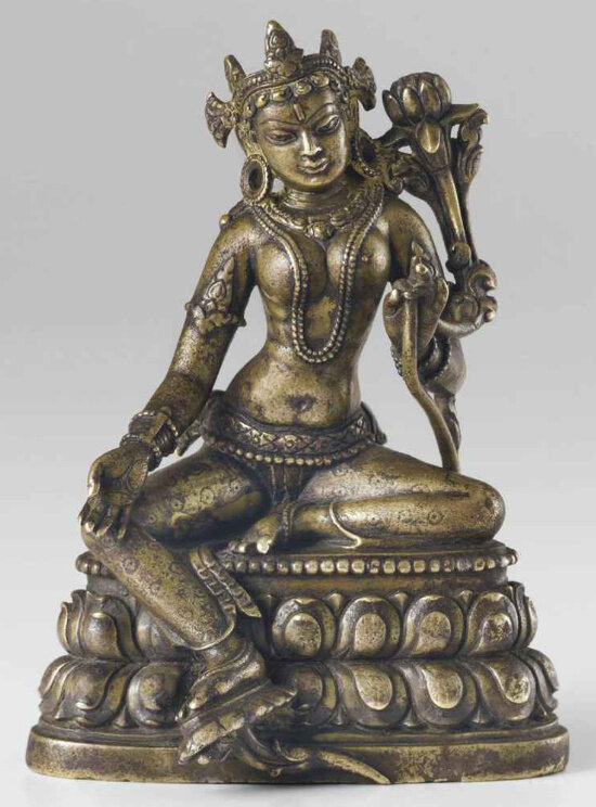  . - ,  , XII . -   Christie's. .  URL: https://www.christies.com/lot/a-bronze-figure-of-tara-northeastern-india-5416694/?intObjectID=5416694&lid=1
