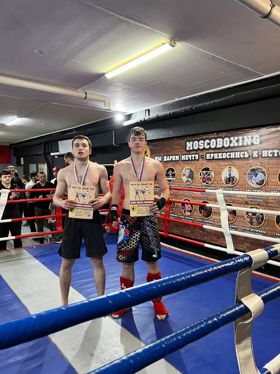 Открытый ринг по тайскому боксу в клубе Moscowboxing