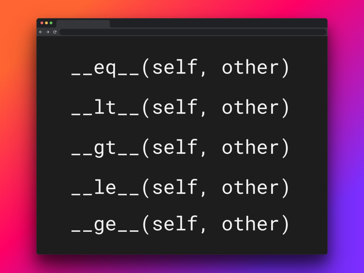 Python magic methods