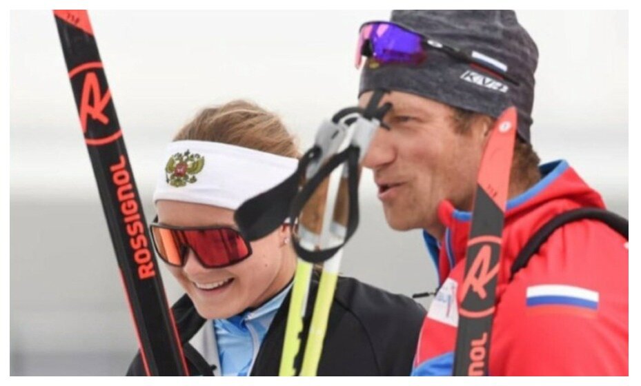    Дочь и отец Батмановы приняли участие в сингл-миксте. Фото: Соцсети Анастасии Батмановой