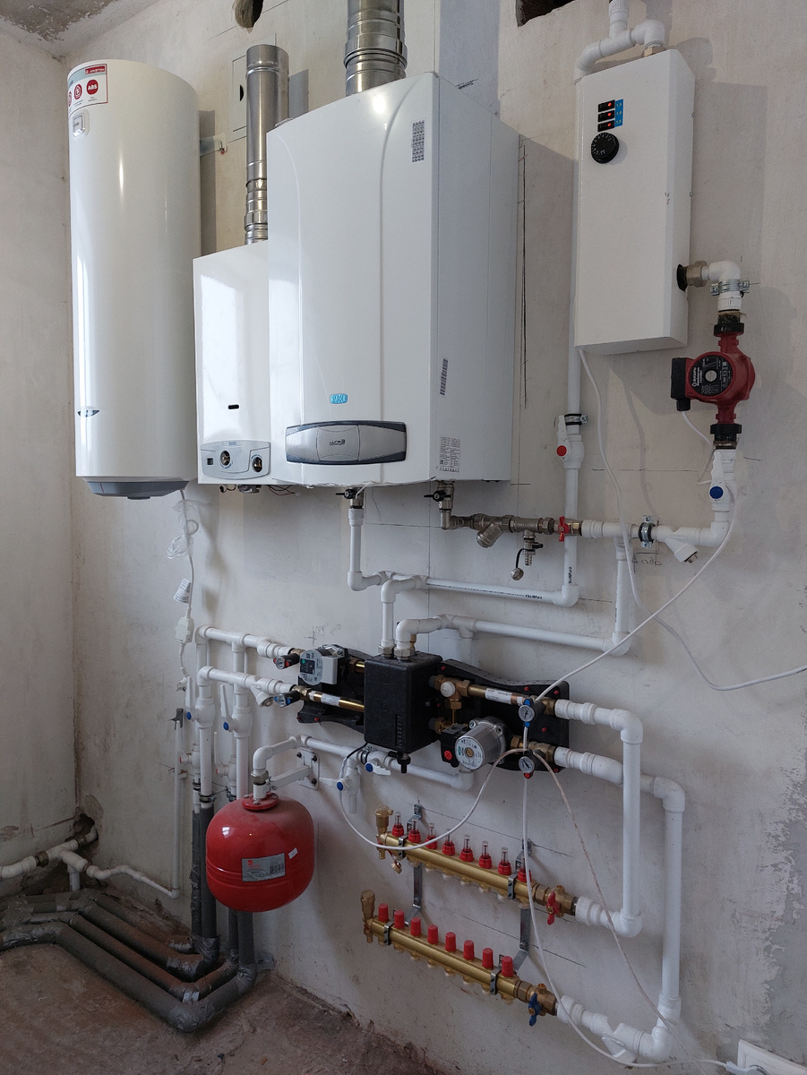 Вот так выглядит котельная.