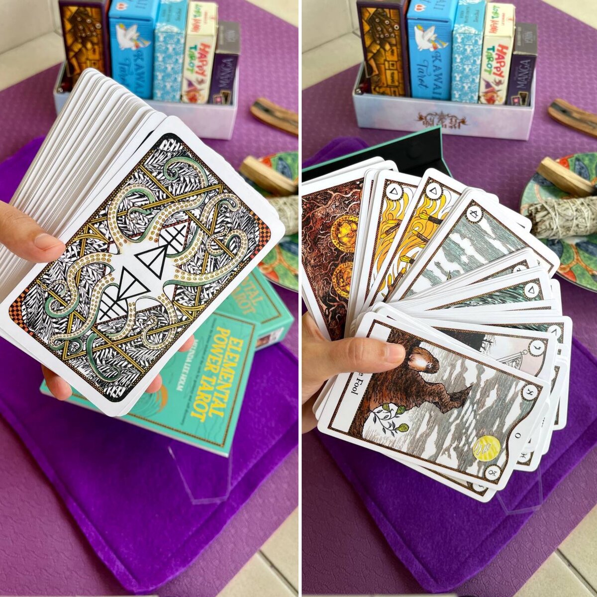 "Elemental Power Tarot" или "Таро Сила Элементов"