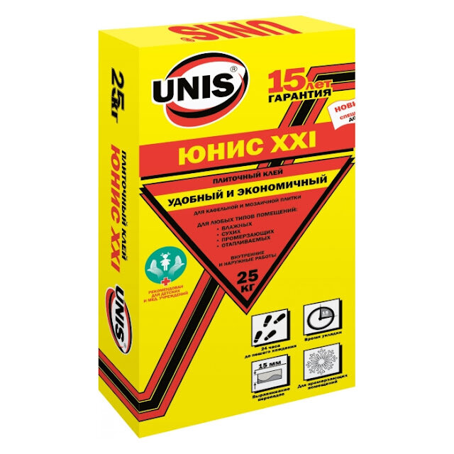 ЮНИС Плюс / UNIS Plus плиточный клей (25 кг)