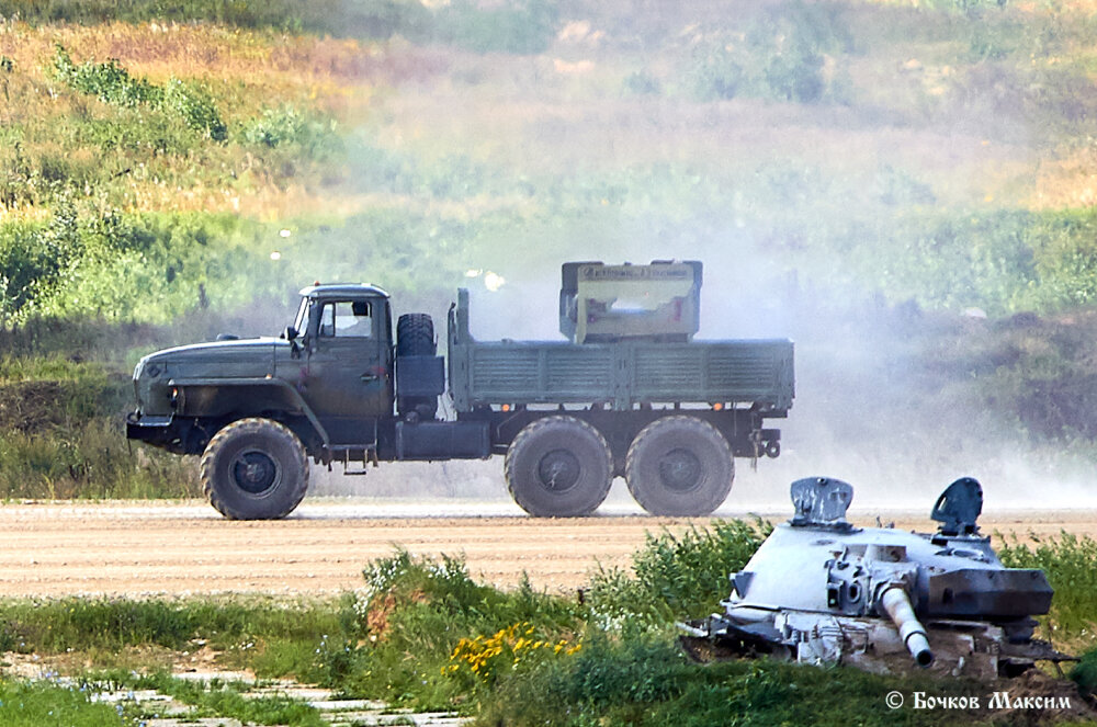 ЗУ-23-2 на автомобиле "Урал"