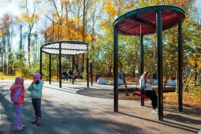    Общественное пространство в Подмосковье © Пресс-служба Министерства благоустройства Московской области