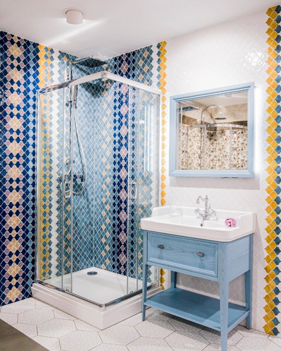 KERAMA MARAZZI / раковина с тумбой и зеркало "Pompei" 