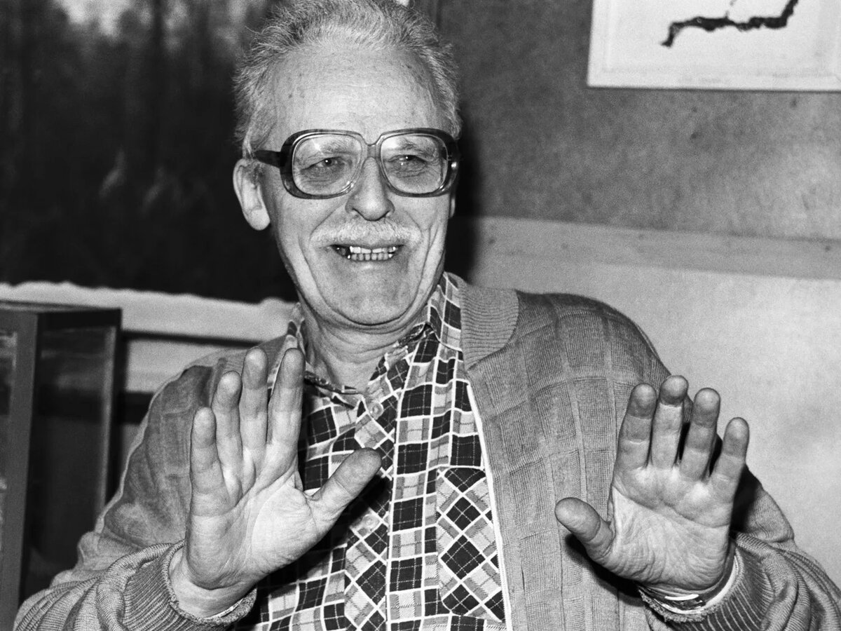 ПИСАТЕЛЬ БОРИС ВАСИЛЬЕВ. 1992 ГОД. ФОТОГРАФИЯ: АЛЕКСАНДР ШОГИН / ТАСС