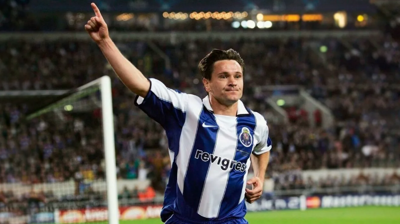 Дмитрий Аленичев свой главный гол в карьере, забил в финале Лиги Чемпионов-2004