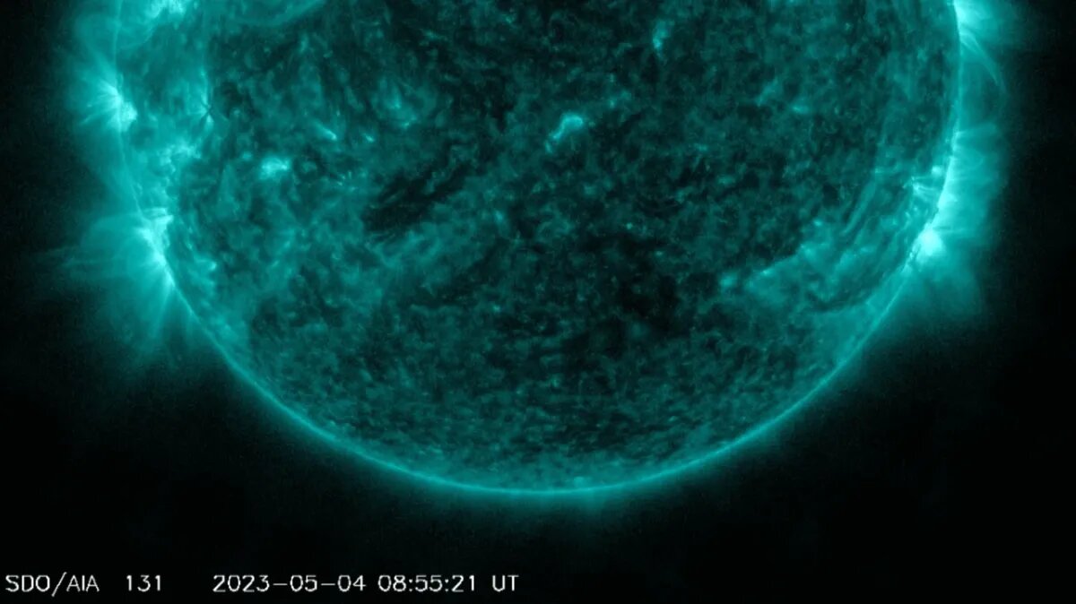 Геомагнитные атаки мая. Фото: www.spaceweather.com