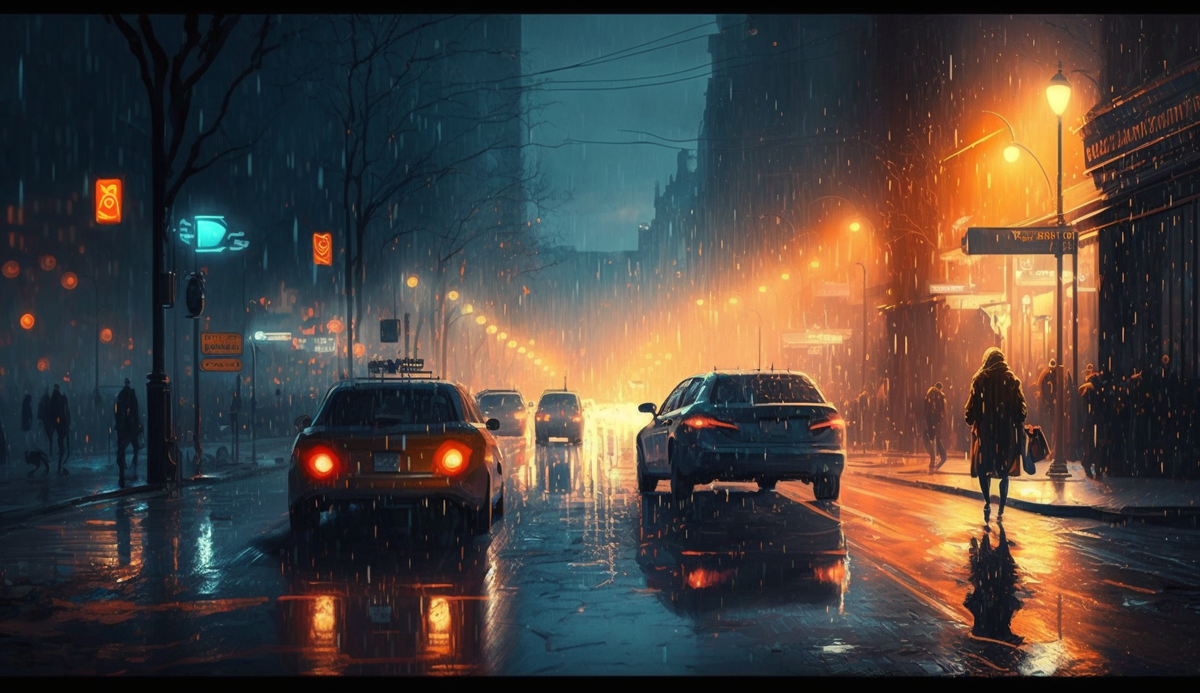 Ночной город