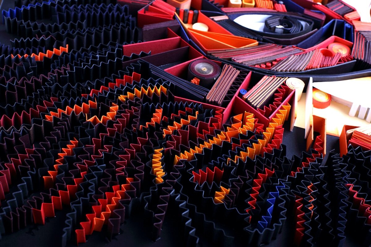 https://mymodernmet.com/yulia-brodskaya-paper-quilling-black-paper/ © Yulia Brodskaya