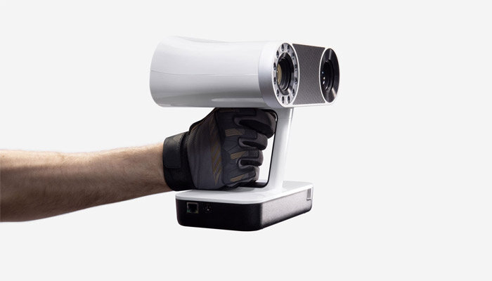 Сканер Artec Leo был выбран за его портативность