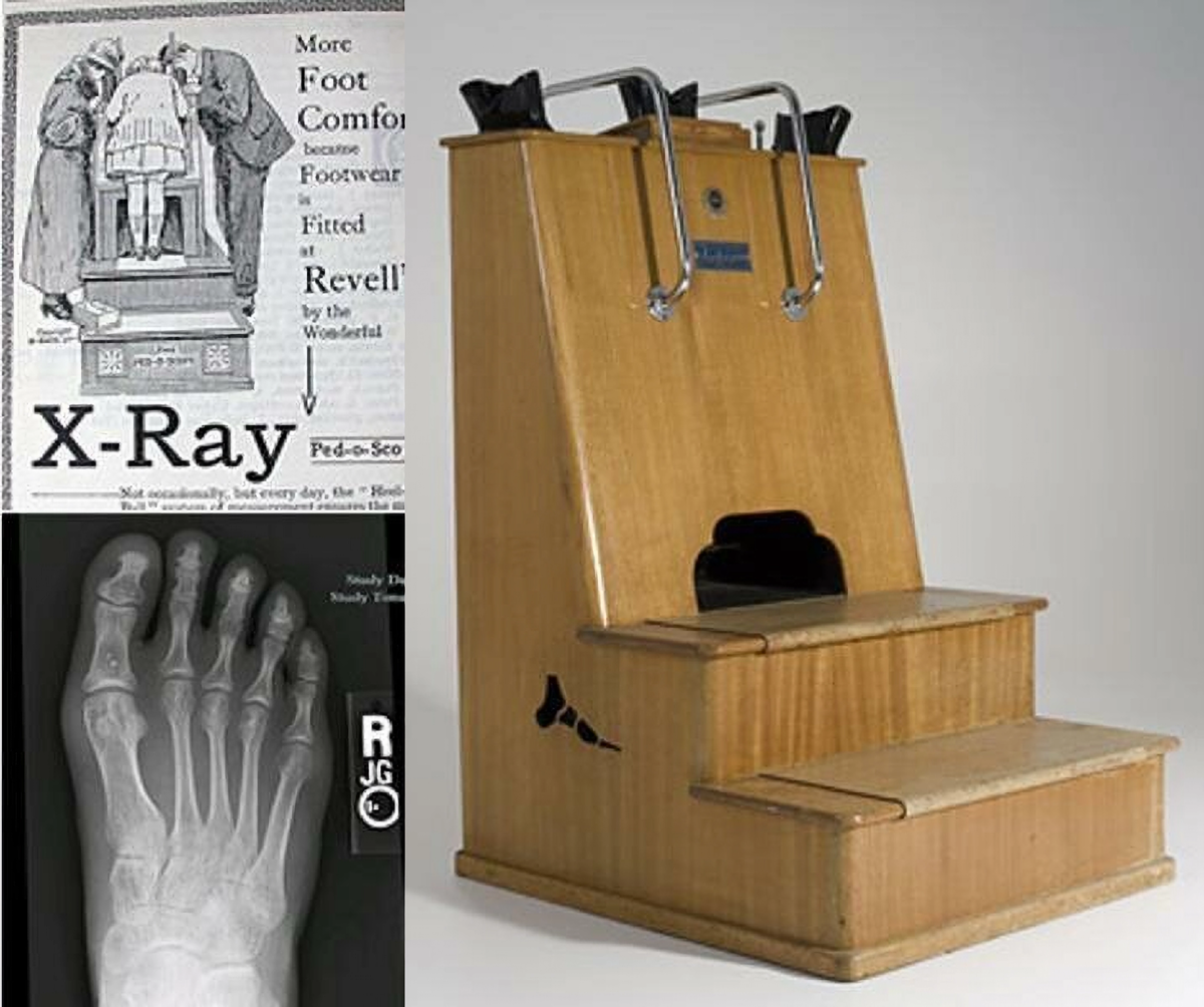 "Флюроскоп"-примерочная для обуви (фото из открытых источников сети интернет)