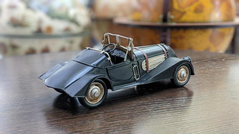 Ретро автомобиль "BMW 327 кабриолет 1937 – 1941 гв", L= 25 см.