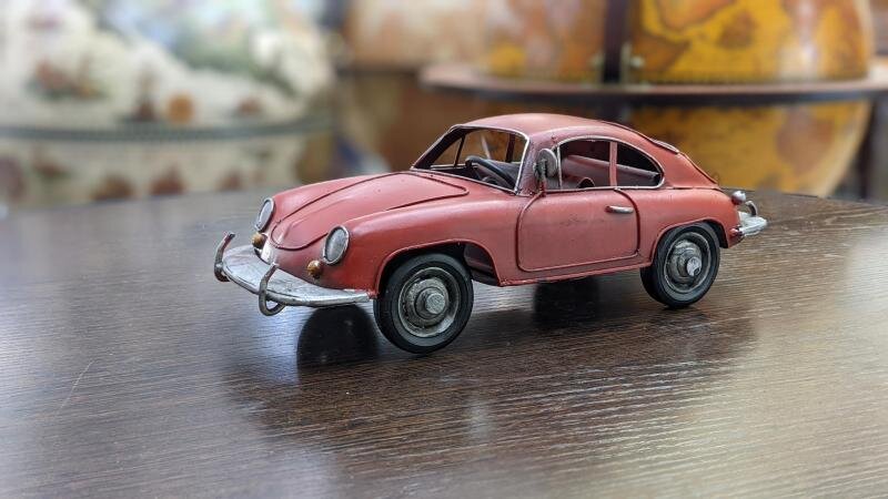 Ретро-автомобиль "Porsche 911 60-е гв", L = 27 см.