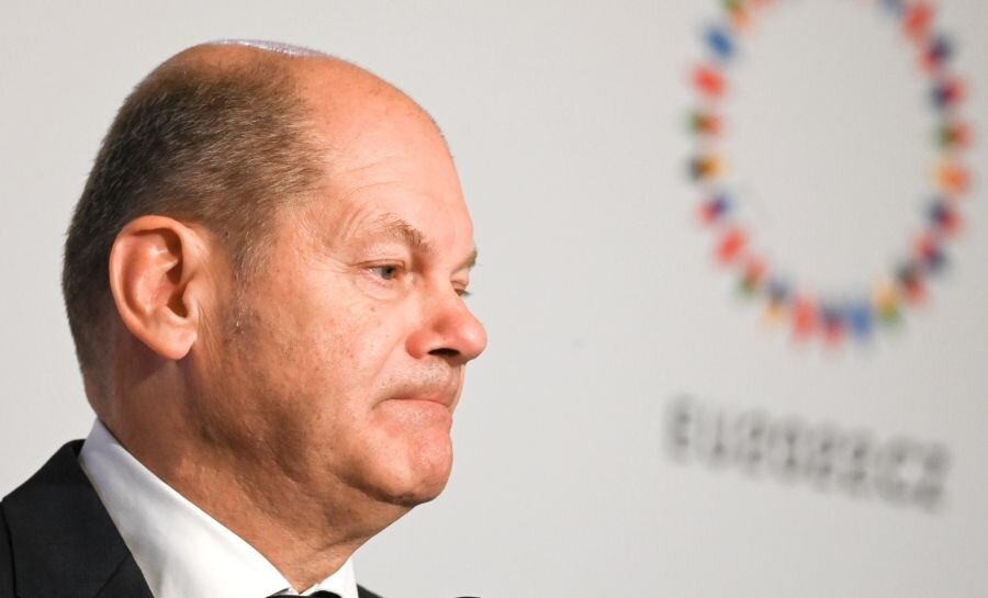    Канцлер ФРГ Олаф Шольц © Стрингер/РИА Новости