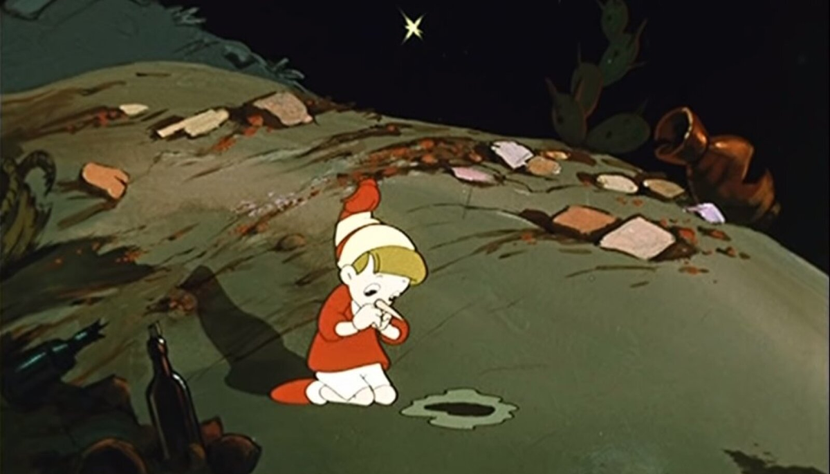 Картинка не несет в себе цели создать негативную коннотацию для финансовой грамотности. Наоборот, она стимулирует отказаться от веры в легкие решения и какое-то поле чудес и сосредоточиться на собственном вкладе в результат. 