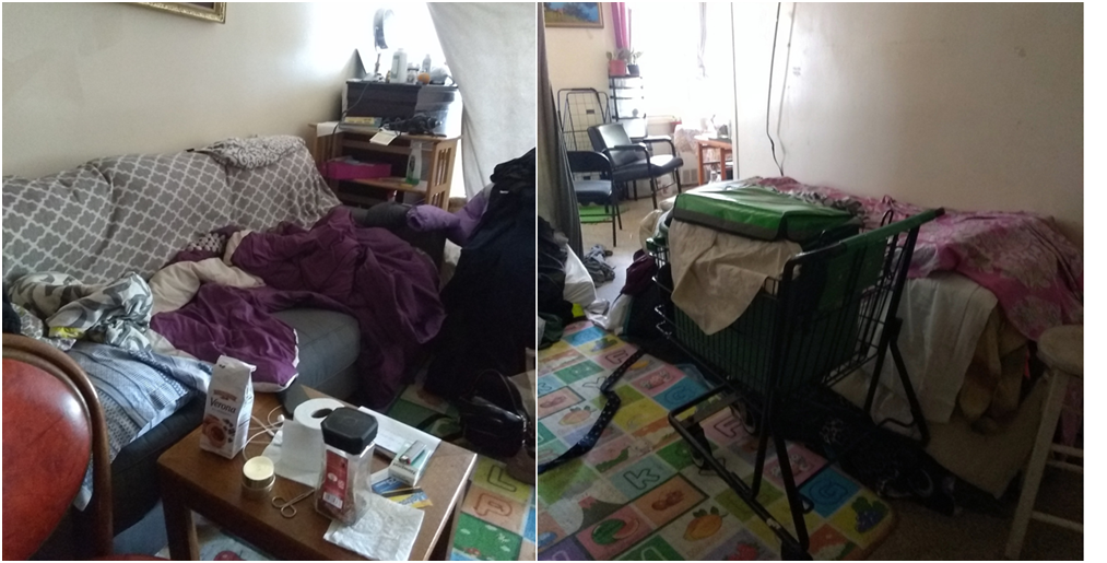 На диване спал грузин, на полу, на матрасе расположился казах, за занавеской устроились узбек с подругой. Фото автора.