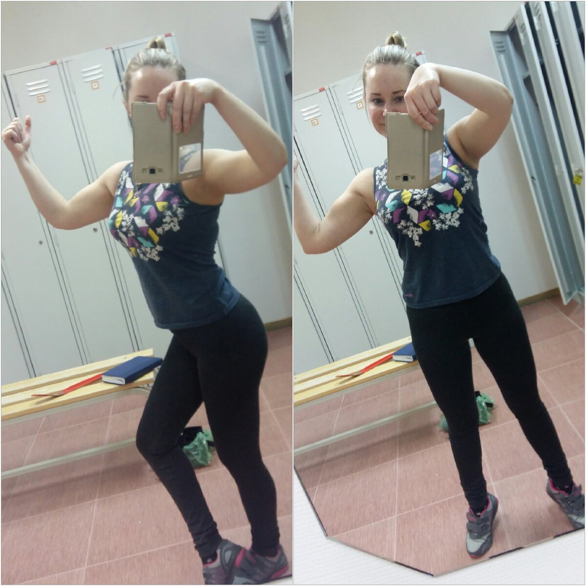 Фото автора. Походы в спортзал 💪