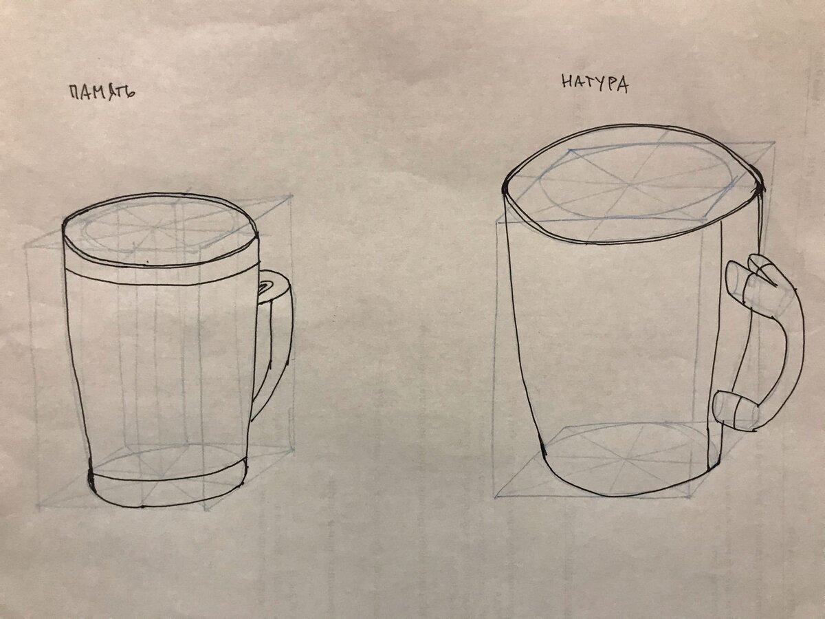 Начал я с курса по скетчингу. Вот такие первые результаты....