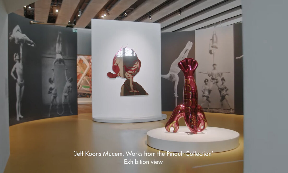 Иллюстрация кадр из видео Meet the Artists Jeff Koons. Канал Art Basel