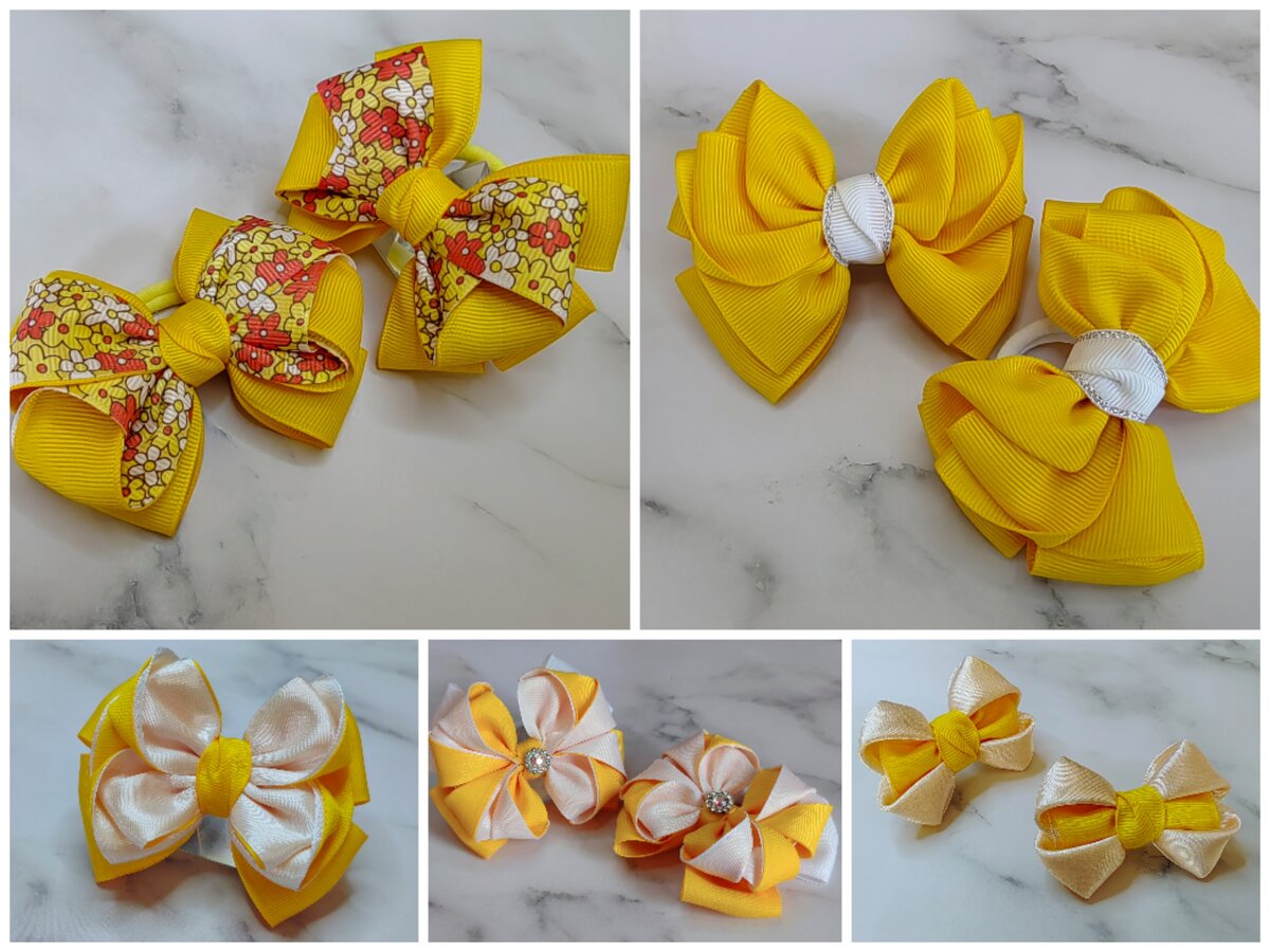 Мои работы. Подборка в желтом цвете