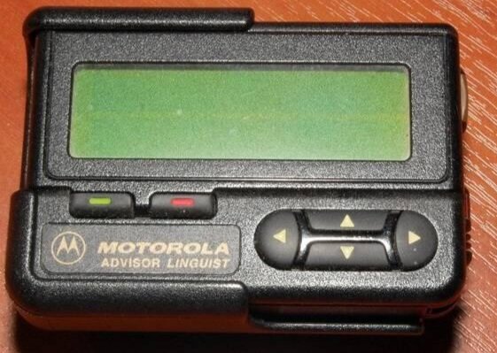 Пейджер. Фото из открытого источника