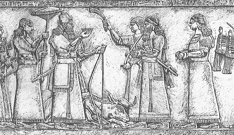Жестокие методы ассирийского монарха привели к тому, что все соседние народы возненавидели его тиранию. Безжалостные ассирийцы Ашшурнацирапал II пришёл к власти приблизительно в 884 году до н. э.
