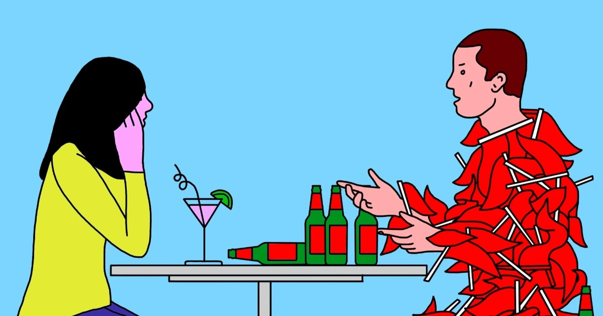 мужчина держит флаг. красный флажок. человек с флажком. красный флаг на шесте. красные флаги в парнях.