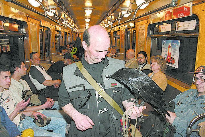 С Жанной в метро