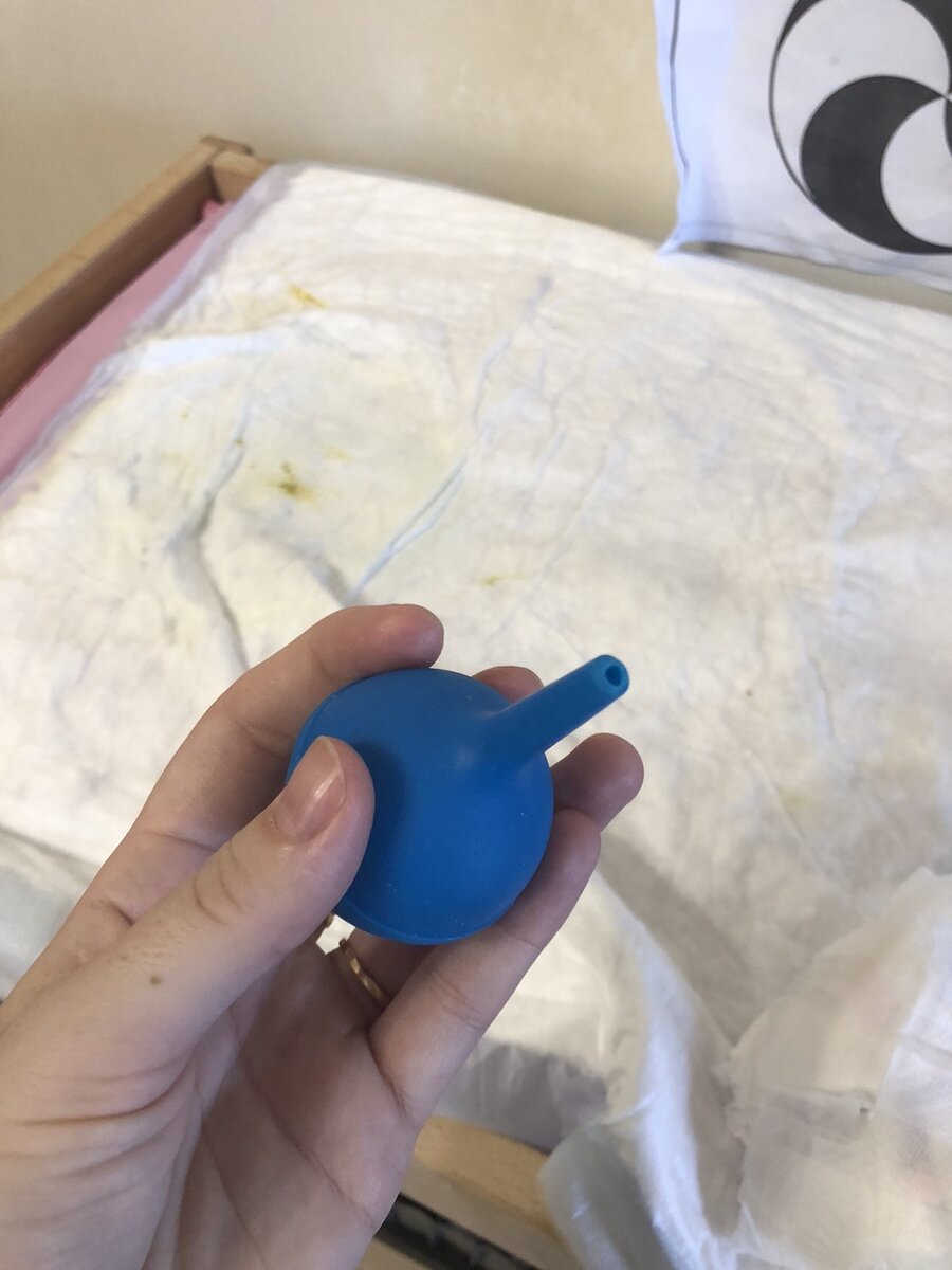 Маленькая «груша» для соплей