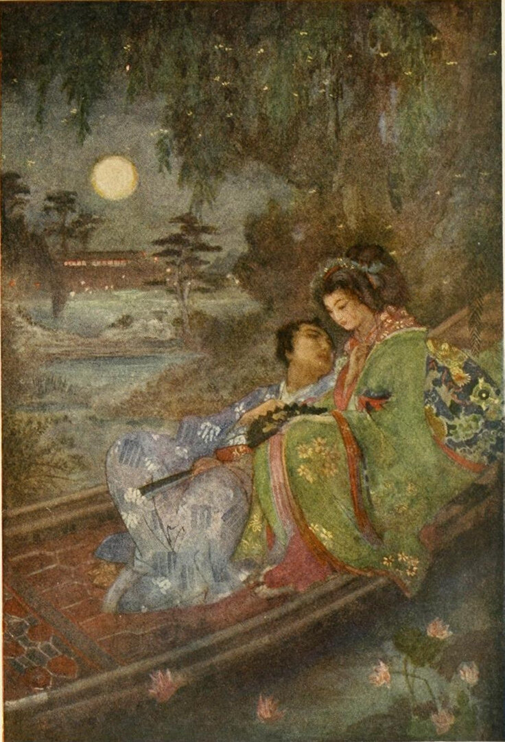 The Lovers who exchanged Fans Frontispiece