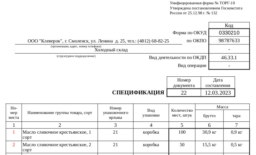 Какие документы остаются у продавца