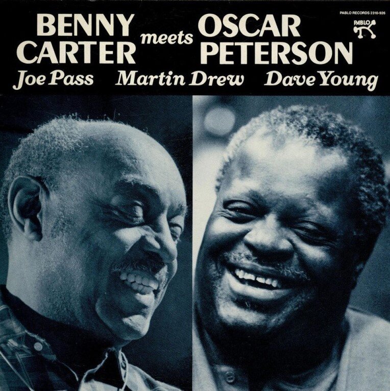 Обложка альбома Benny Carter - "Benny Carter Meets Oscar Peterson"