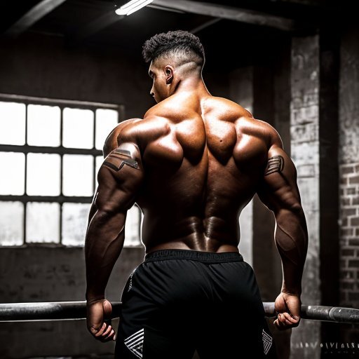 Проработка мышц спины