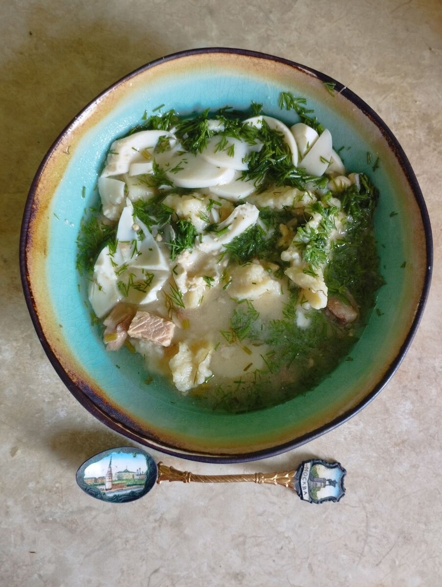  Суп с клецками