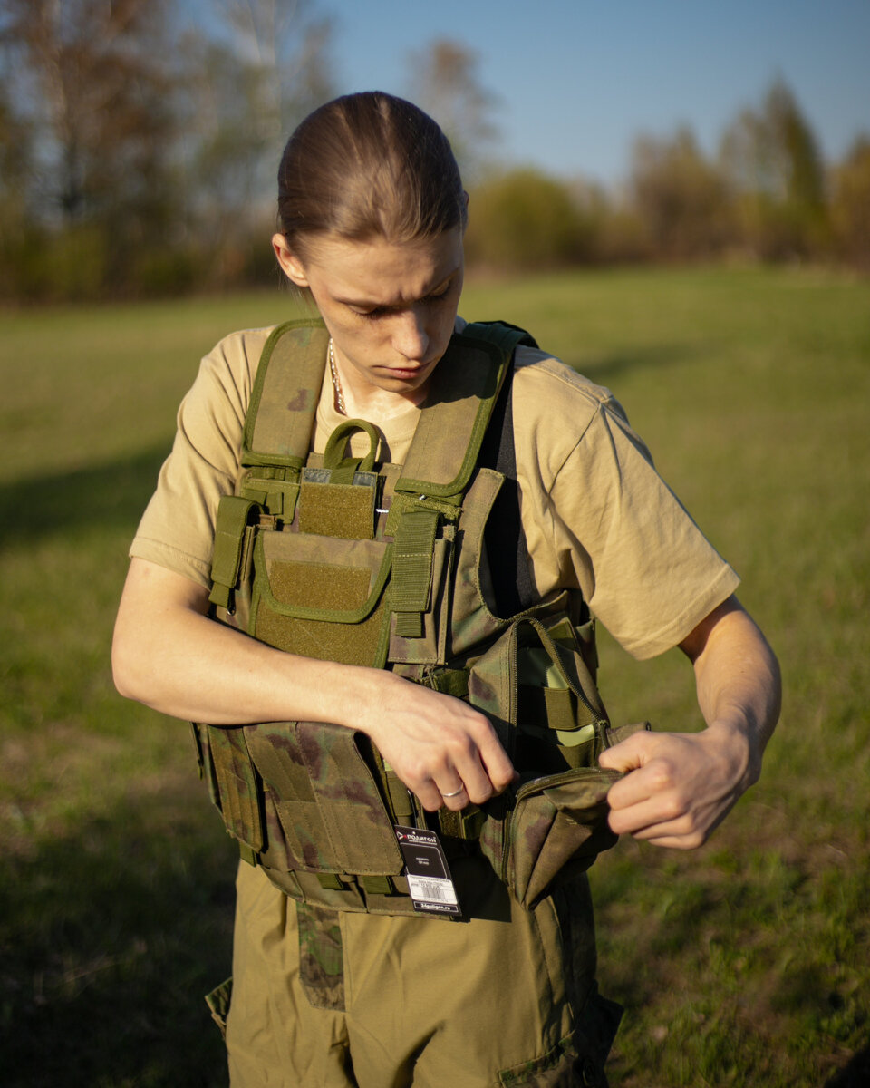 Разгрузочный жилет CIRAS Molle Мох